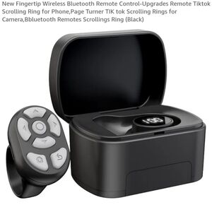 Bluetooth Remote Control and Ring Set, Pink